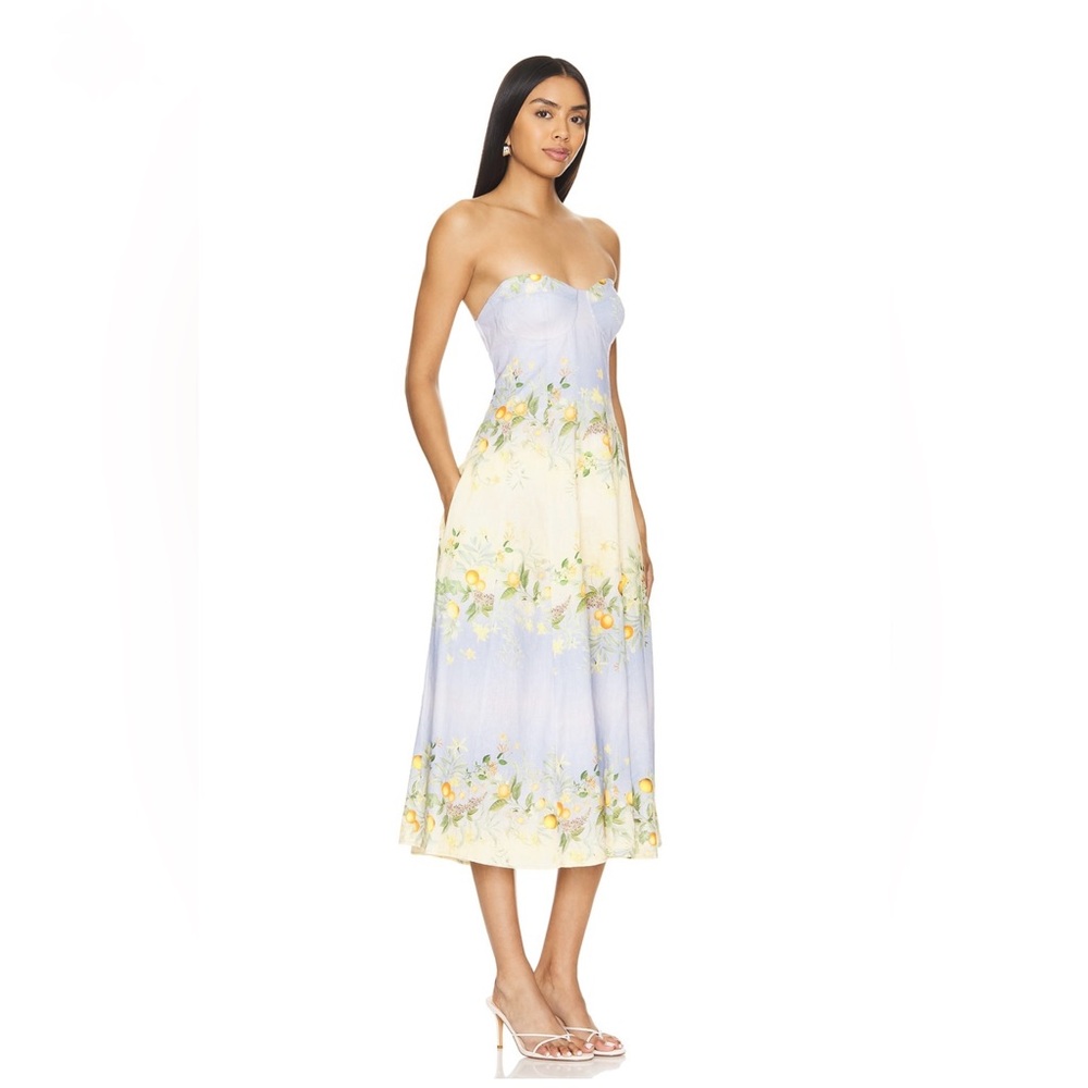 Yumi Kim - Jen Dress in Coastal Grove Sunrise